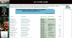 Desktop Screenshot of flyingclubs.us